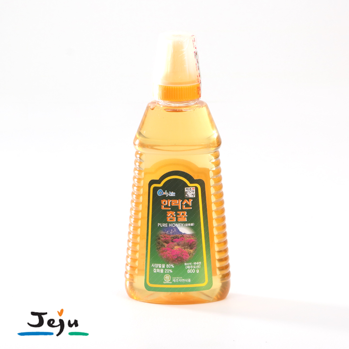 한라산 참꿀(잡화꿀) 600g (튜브형, 사양꿀)