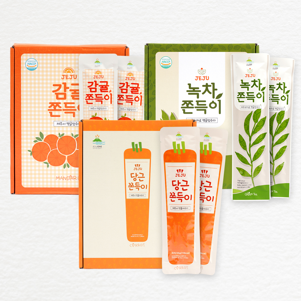 쫀득한 제주쫀득이(18g×15봉) 골라담기