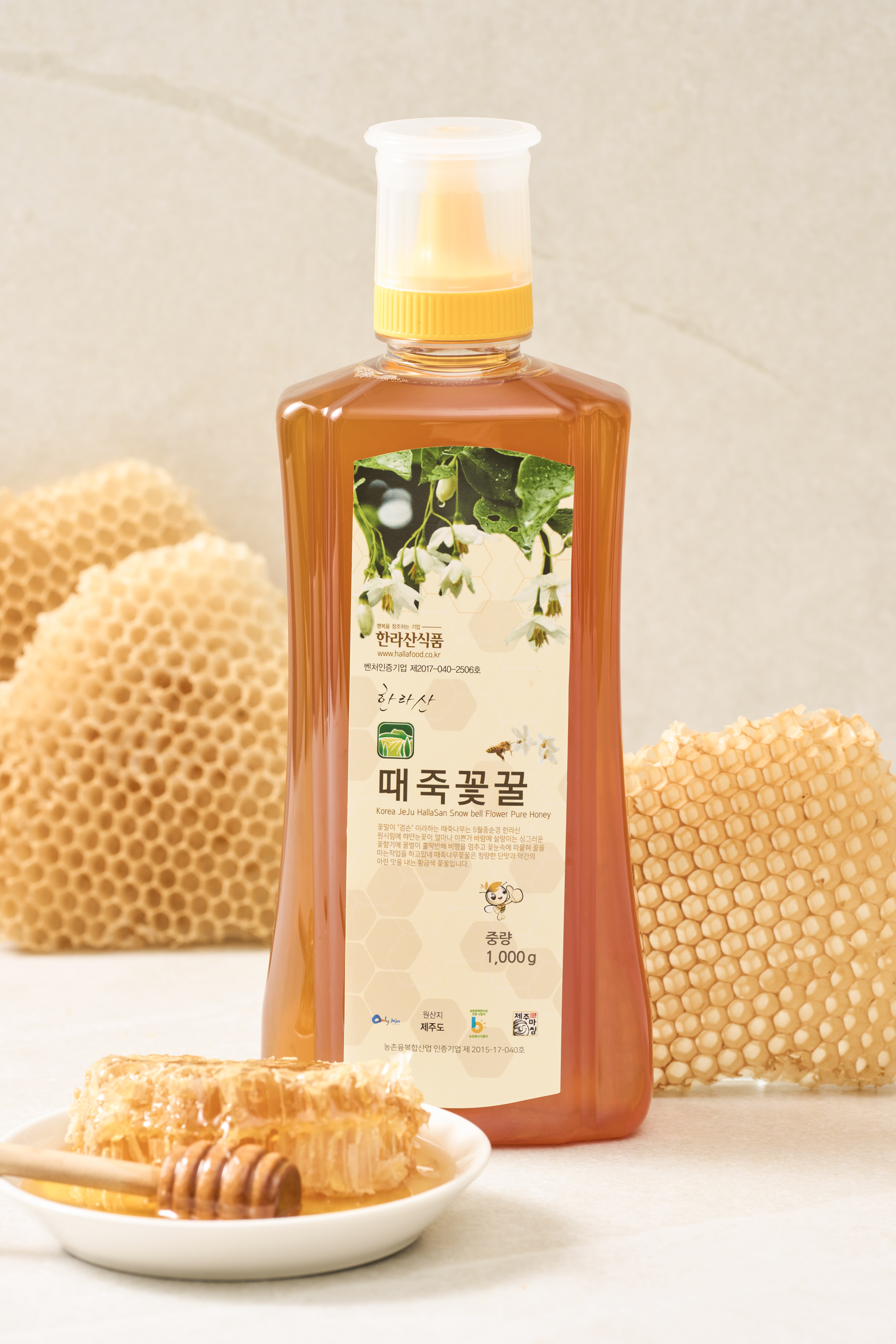 때죽꽃꿀 1kg(pet)