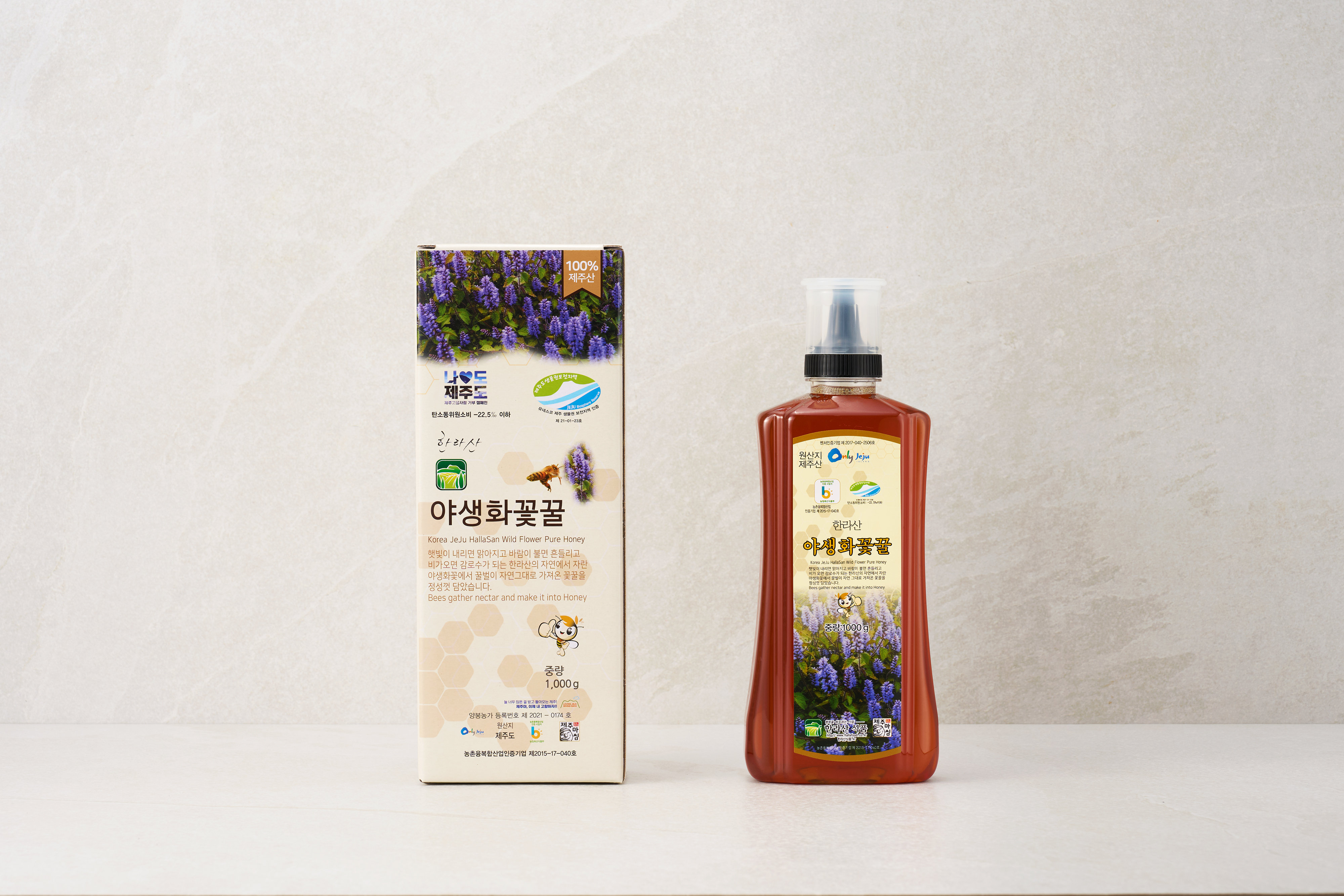 야생화꽃꿀 1kg(pet)