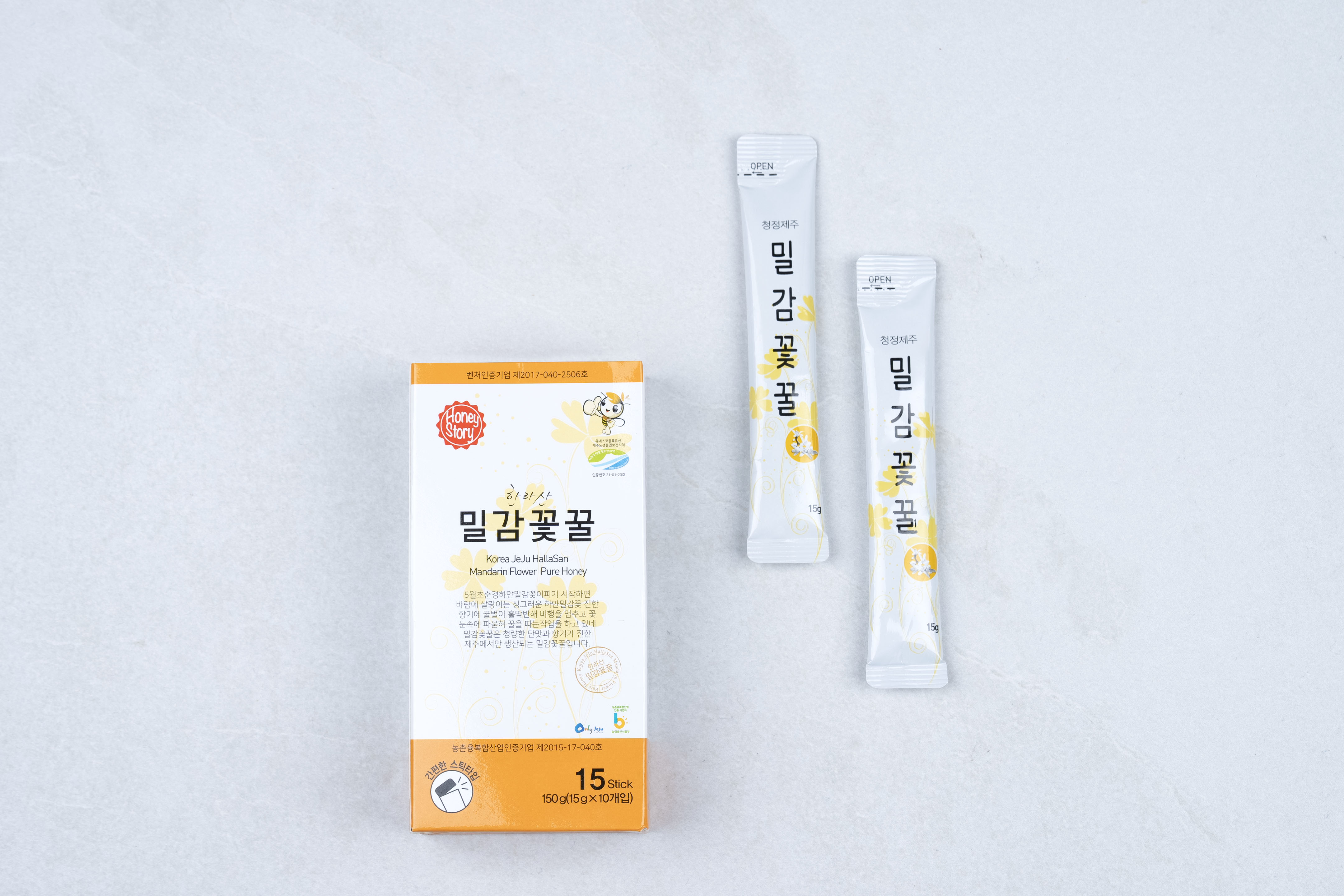 밀감꽃꿀 스틱(15g*10개)